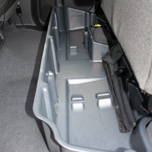 Du Ha Under Seat Storage Unit, Under Rear Seat, 2 Compartments, 17-1/4 Inch Length X 55-1/4 Inch Width X 9-3/4 Inch Height – 10421