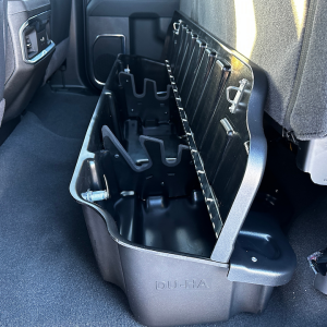 Du Ha Under Seat Storage Unit, Lockbox, Under Rear Seat, 1 Compartment, 17-1/4 Inch Length X 55-1/4 Inch Width X 9-3/4 Inch Height – 10430