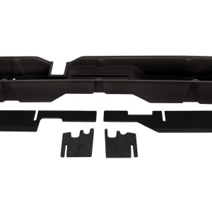 Du Ha Under Seat Storage Unit, Under Rear Seat, 2 Compartments, With Removable Dividers and Gun Rack Inserts, Black, Heavy Duty Polyethylene – 20004