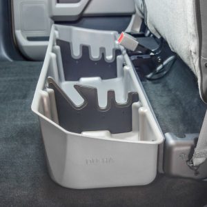 Du Ha Under Seat Storage Unit, Under Rear Seat, 2 Compartments, 13-1/4 Inch Length X 55 Inch Width X 9 Inch Height – 20113
