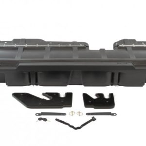 Du Ha Under Seat Storage Unit, Under Rear Seat, 1 Compartment, With Two Removable Gun Rack Inserts, Black, Heavy Duty Polyethylene – 30120
