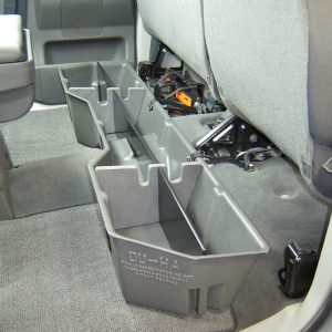 Du Ha Under Seat Storage Unit, Under Rear Seat, 1 Compartment, 13 Inch Length X 56 Inch Width X 8-3/8 Inch Height – 40011
