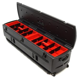 Du Ha Gun Case, For Rifles or Shotguns, 53 Inch Length X 15 Inch Width X 15 Inch Height, Polyethylene, Black – 70114
