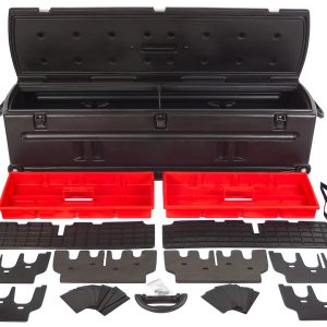 Du Ha Gun Case, For Rifles or Shotguns, 53 Inch Length X 15 Inch Width X 15 Inch Height, Polyethylene, Black – 70114