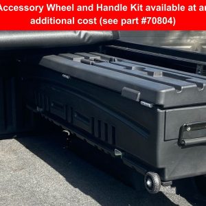 Du Ha Cargo Organizer, Humpstor, Mounts IN Truck Bed Above Wheel Well, 55 Inch Length X 12 Inch Width X 12 Inch Height, Lockable, Black – 70800