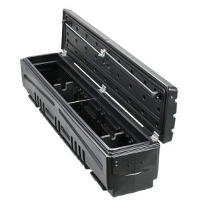 Du Ha Cargo Organizer, Humpstor, Mounts IN Truck Bed Above Wheel Well, 55 Inch Length X 12 Inch Width X 12 Inch Height, Lockable, Black – 70801