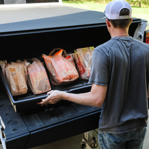 Du Ha Cargo Organizer, Cargostop™, Mounts IN Truck Bed, 22-3/4 Inch Length X 46 Inch Width X 11-1/2 Inch Height, Large Single Compartment – 80097