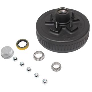 Dexter Axle Trailer Brake Hub Assembly, Fits Dexter 4000 Pound Axle, With Studded/ 1.718 Seal/ Standard Grease Cap – 008-426-90