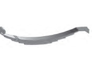 Dexter Axle Trailer Axle Leaf Spring, Eye and Flat Mount, 30-1/2 Inch Free Length, 3 Inch Width, 7500 Pound Capacity, 7 Leafs – 072-045-01