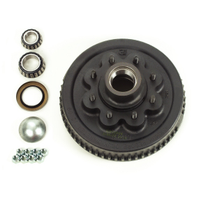 Dexter Axle Trailer Brake Hub Assembly, Hub and Drum Assembly, Fits Dexter 7000 Pound Axle, 8 X 6-1/2 Inch Bolt Pattern – K08-219-91