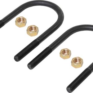 Dexter Axle Leaf Spring Axle U Bolt, Replacement for 2-3/8 Inch Diameter Axle Tube, 7/16 Inch-20 Unf Thread, Round, With Four Nuts – K71-293-00