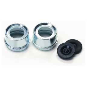 Dexter Axle Trailer Wheel Bearing Dust Cap, Fits Dexter 12 Inch Diameter X 2 Inch Width Brake, Chrome, 2.45 Inch Outside Diameter – K71-317-00