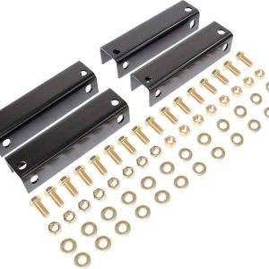 Dexter Axle Trailer Suspension Kit, Fits Dexter No 11 Axle, 2 Axles, 2.88 Inch Height, Bolt-On – K71-724-02