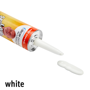 Dicor Corp Roof Sealant, Use to Create a Watertight Seal Along Roof Edges/ Air Vents/ Vent Pipes and Screw Heads – 501LSW-1