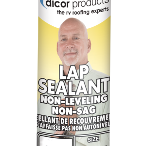Dicor Corp Roof Sealant, Use to Create a Watertight Seal Along Roof Edges/ Air Vents/ Vent Pipes and Screw Heads – 551LST-1