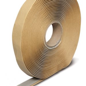 Dicor Corp Roof Repair Tape, Use to Seal Uniquely Shaped Joints, Butyl Tape, 3/4 Inch Width X 30 Foot Length Roll, Gray, Box of 5 Rolls – BT-1834-5