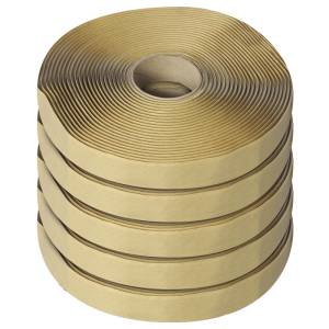 Dicor Corp Roof Repair Tape, Use to Seal Uniquely Shaped Joints, Butyl Tape, 3/4 Inch Width X 30 Foot Length Roll, Gray, Box of 5 Rolls – BT-1834-5