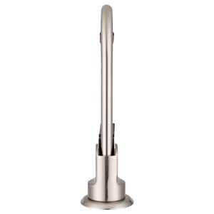Dura Faucet Faucet, Used for Drinking Fountain, Single Piece Deck Mount, 6 Inch Hi-Arc Spout, Single Lever Handle – DF-DF350-SN