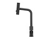Dura Faucet Faucet, Used for Kitchen, Single Piece Deck Mount, Rainfall Pull Out Spout, Lever Type/ 1 Handle – DF-MK511X-MB