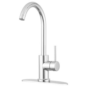 Dura Faucet Faucet, Used for Kitchen, Chrome Plated – DF-NMK531-CP