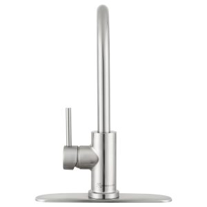 Dura Faucet Faucet, Used for Kitchen, Brushed Satin Nickel – DF-NMK531-SN