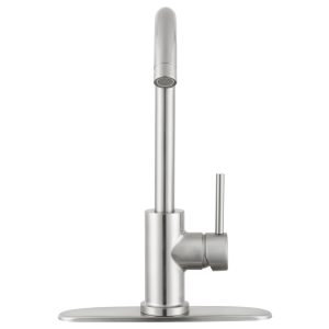 Dura Faucet Faucet, Used for Kitchen, Brushed Satin Nickel – DF-NMK531-SN