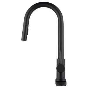 Dura Faucet Faucet, Used for Kitchen, Matte Black – DF-NMK540-MB