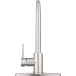 Dura Faucet Faucet, Used for Kitchen, Brushed Satin Nickel Plated – DF-NMK540-SN