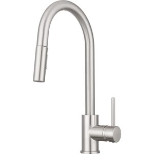 Dura Faucet Faucet, Used for Kitchen, Brushed Satin Nickel Plated – DF-NMK540-SN