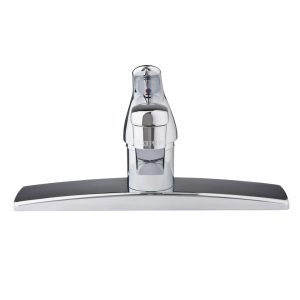 Dura Faucet Faucet, Used for Kitchen, Single Piece 8 Inch Deck Mount, D-Spout, Single Lever Handle, Chrome Plated/ Brass – DF-NMK600-CP