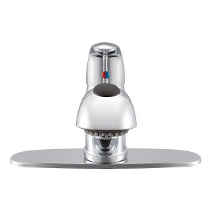 Dura Faucet Faucet, Used for Kitchen, Single Piece Deck Mount, Pull-Out Spout, Single Lever Handle, Chrome Plated, 1 Hole Application – DF-NMK852-CP