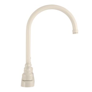Dura Faucet Faucet, Used for Kitchen, Single Piece 8 Inch Deck Mount, 12 Inch J-Spout, 2 Teapot Classical Handle – DF-PK330HC-BQ