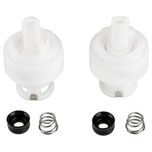 Dura Faucet Faucet Stem and Bonnet, Replacement Cartridge for Dura Faucet Acrylic Knob Handles, Hot Supply and Cold Supply – DF-RK400