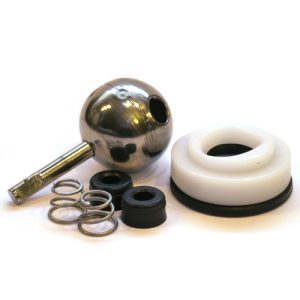 Dura Faucet Faucet Stem and Bonnet, Replacement Stainless Steel Ball Valve for Single Handle Dura Faucet Part Number DF-NMK301/ DF-NMK503 – DF-RK650