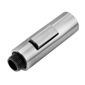 Dura Faucet Faucet Sprayer, Pull-Down Sprayer Head, Brushed Satin Nickel Plated, Silver, Brass, 2 Gallon Per Minute Flow – DF-RK823-SN