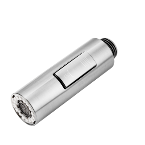 Dura Faucet Faucet Sprayer, Pull-Down Sprayer Head, Brushed Satin Nickel Plated, Silver, Brass, 2 Gallon Per Minute Flow – DF-RK823-SN