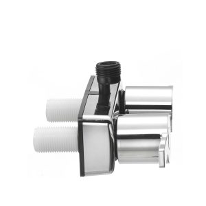 Dura Faucet Shower Control Valve, 2 Valves, Single Piece Wall Mount, 4 Inch Center Distance, Lever Handle, Chrome Plated – DF-SA100M-CP