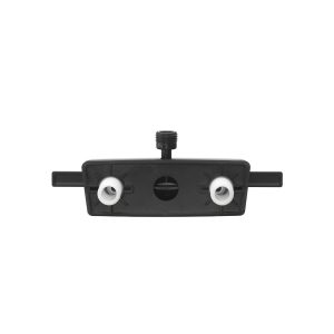 Dura Faucet Shower Control Valve, 2 Valves, Single Piece Wall Mount, 4 Inch Center Distance, Lever Handle, Matte – DF-SA100M-MB
