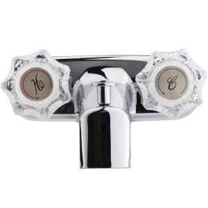 Dura Faucet Faucet, Used for Bathtub, Single Piece 4 Inch Wall Mount with Pull-Up Tub/ Shower Diverter – DF-SA110A-CP