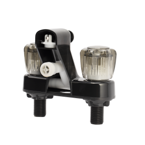 Dura Faucet Faucet, Used for Bathtub, Single Piece 4 Inch Wall Mount with Pull-Up Tub/ Shower Diverter, Arc Spout – DF-SA110S-BK