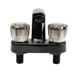 Dura Faucet Faucet, Used for Bathtub, Single Piece 4 Inch Wall Mount with Pull-Up Tub/ Shower Diverter, Arc Spout – DF-SA110S-BK