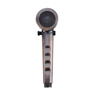 Dura Faucet Shower Head, Hand-Held with 60 Inch Reinforced Vinyl Hose, Oil Rubbed Bronze Coated, Plastic – DF-SA130-ORB