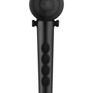 Dura Faucet Shower Head, Hand-Held, Black, Water Saving Trickle Valve Switch on Shower Head – DF-SA135-BK