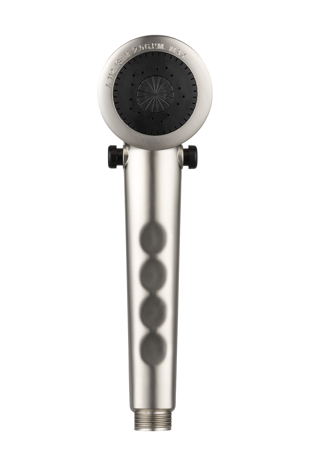 Dura Faucet Shower Head, Hand-Held, Brushed Satin Nickel Plated, Water Saving Trickle Valve Switch on Shower Head – DF-SA135-SN