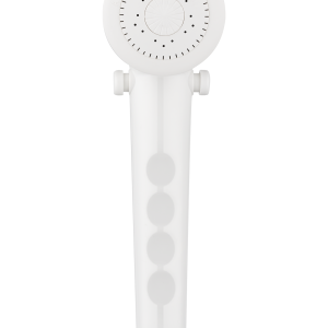 Dura Faucet Shower Head, Hand-Held, White, Water Saving Trickle Valve Switch on Shower Head – DF-SA135-WT