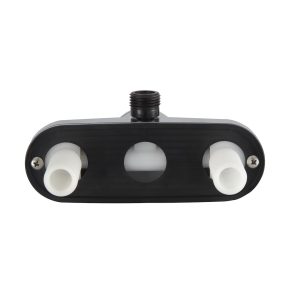 Dura Faucet Shower Control Valve, 1 Valve, Single Piece Wall Mount, Ball Valve, 4 Inch Center Distance, 2 Hole Application – DF-SA150-CP