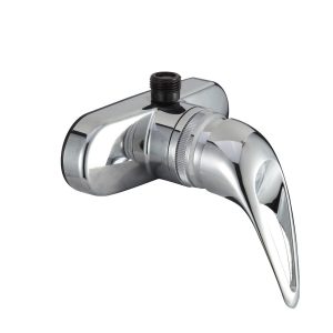 Dura Faucet Shower Control Valve, 1 Valve, Single Piece Wall Mount, Ball Valve, 4 Inch Center Distance, 2 Hole Application – DF-SA150-CP