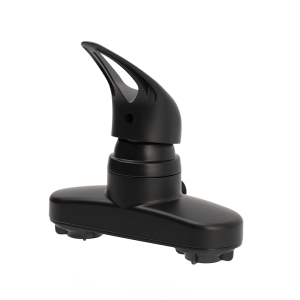Dura Faucet Shower Control Valve, 1 Valve, 4 Inch Center Distance, Single Lever Handle, Matte Black, Plastic – DF-SA150-MB