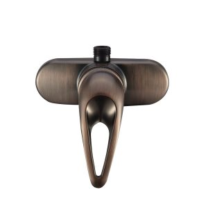 Dura Faucet Shower Control Valve, 1 Valve, Single Piece Wall Mount, Ball Valve, 4 Inch Center Distance, 2 Hole Application – DF-SA150-ORB