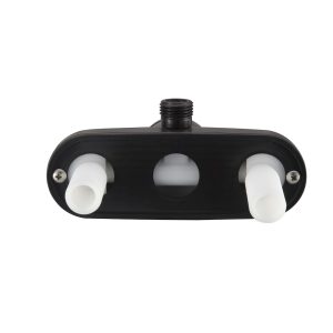 Dura Faucet Shower Control Valve, 1 Valve, Single Piece Wall Mount, Ball Valve, 4 Inch Center Distance, 2 Hole Application – DF-SA150-ORB